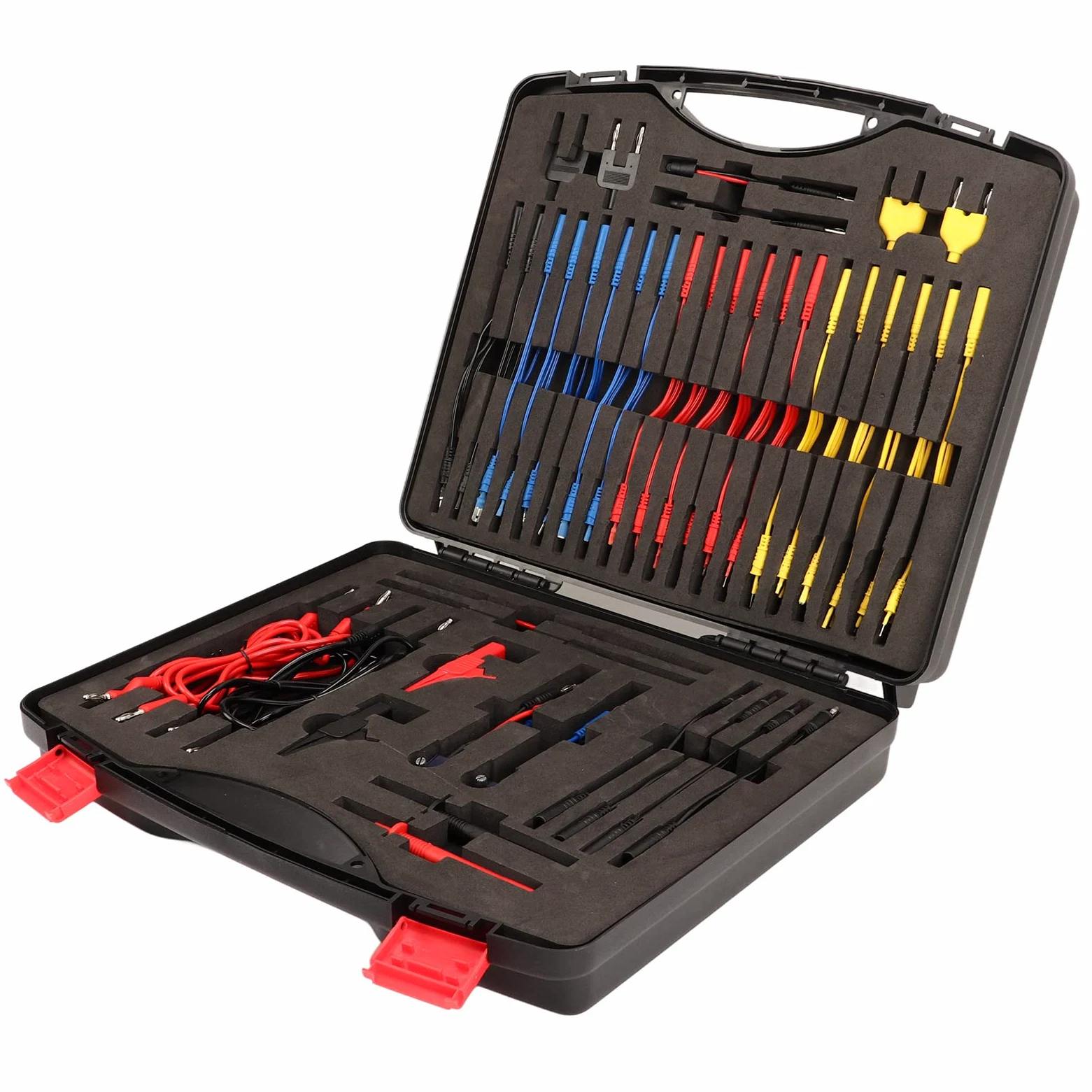 92-teiliges Multimeter-Messleitungs-Set, multifunktionales elektrisches Relais-Tester-Sonden-Set für 12 V-24 V-Fahrzeuge