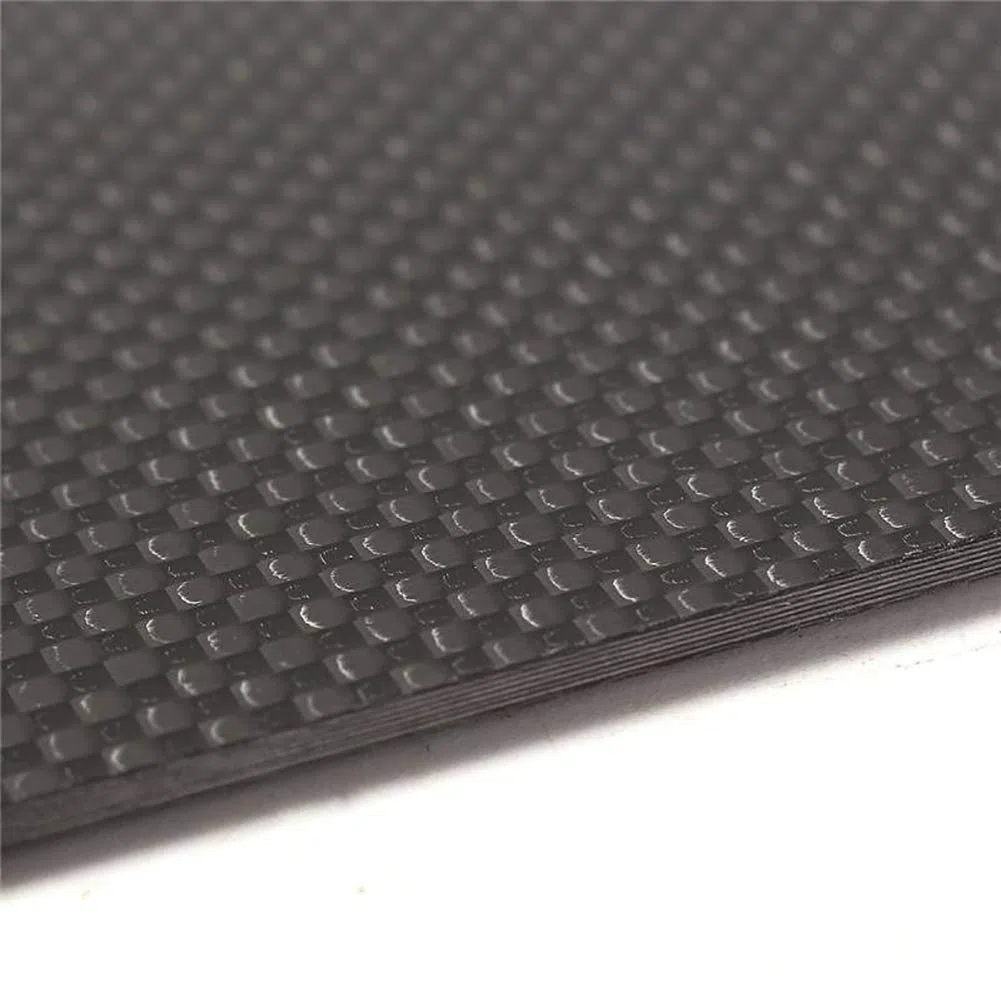 3K Kohlefaser Platte Karbon Carbonfaserplatten Laminatplatte Schwarz Hoher Härte Leinwandbindung Matt für Drohnenrahmen Dicke:7mm,250mm*500mm