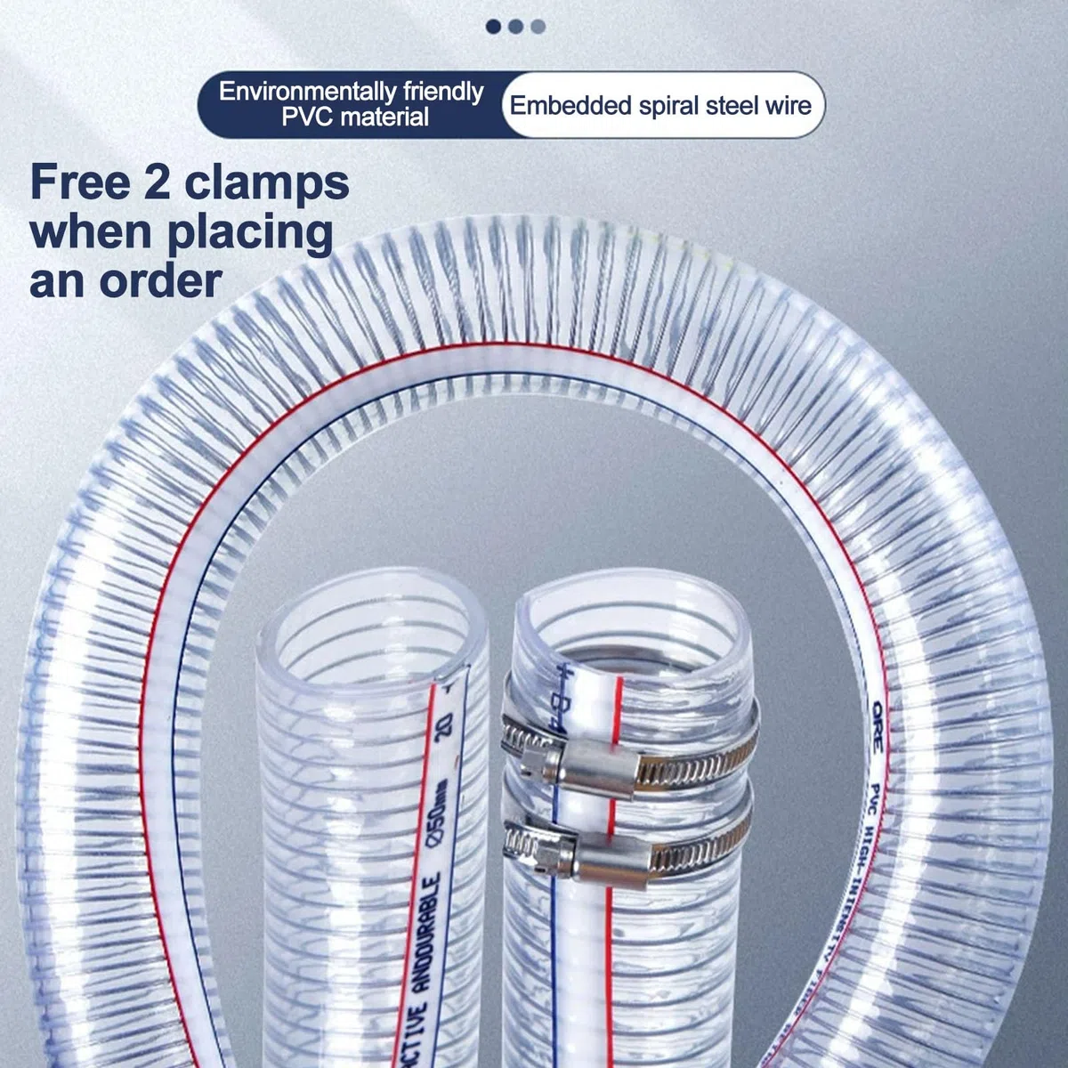 PVC-Stahldrahtverstärktes Rohr