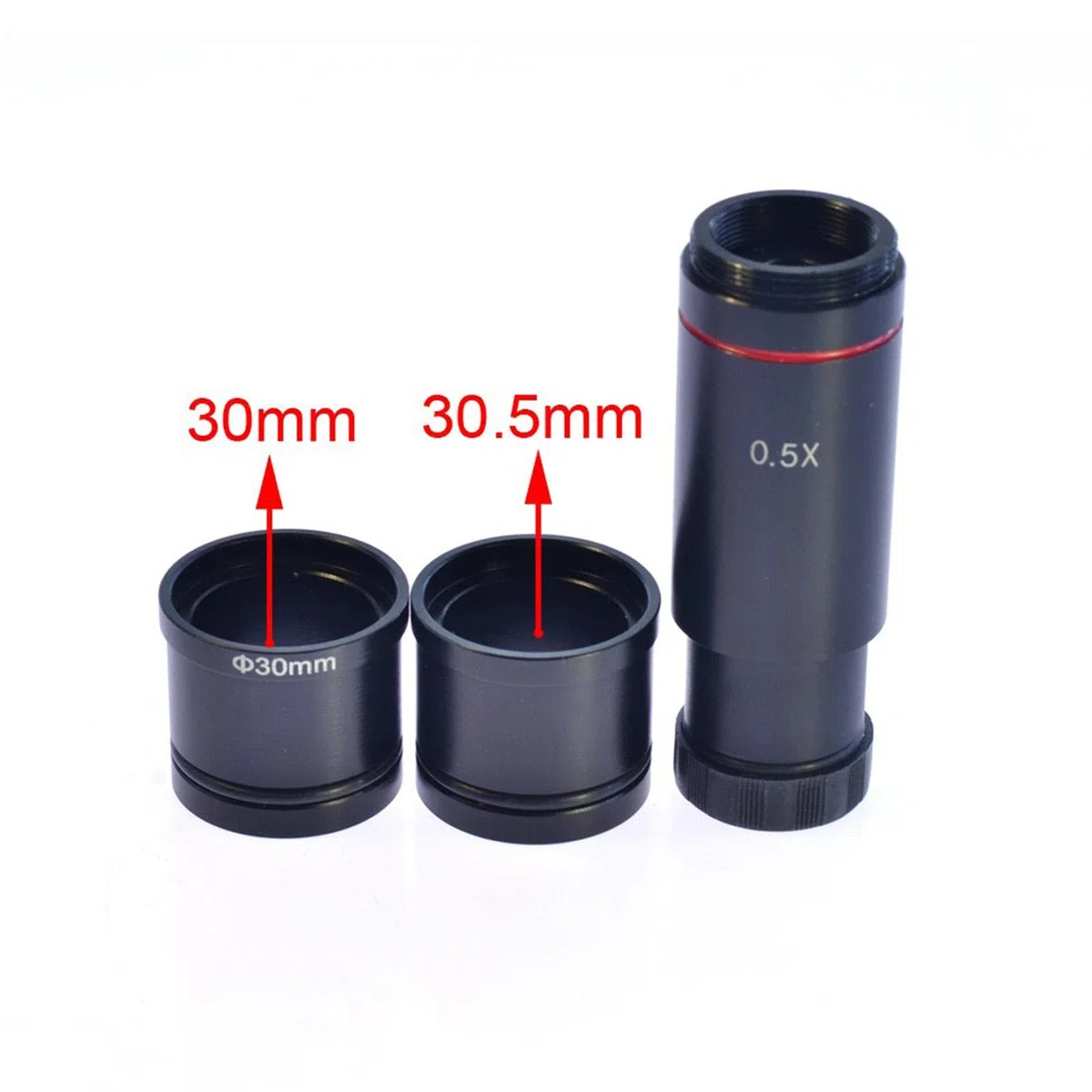 BuyWeek Digital Mikroskop Kamera, 14MP HDMI HD 1080P Industrie Mikroskop Lupe Kamera USB Stereo Mikroskop Adapter(EU-Stecker)