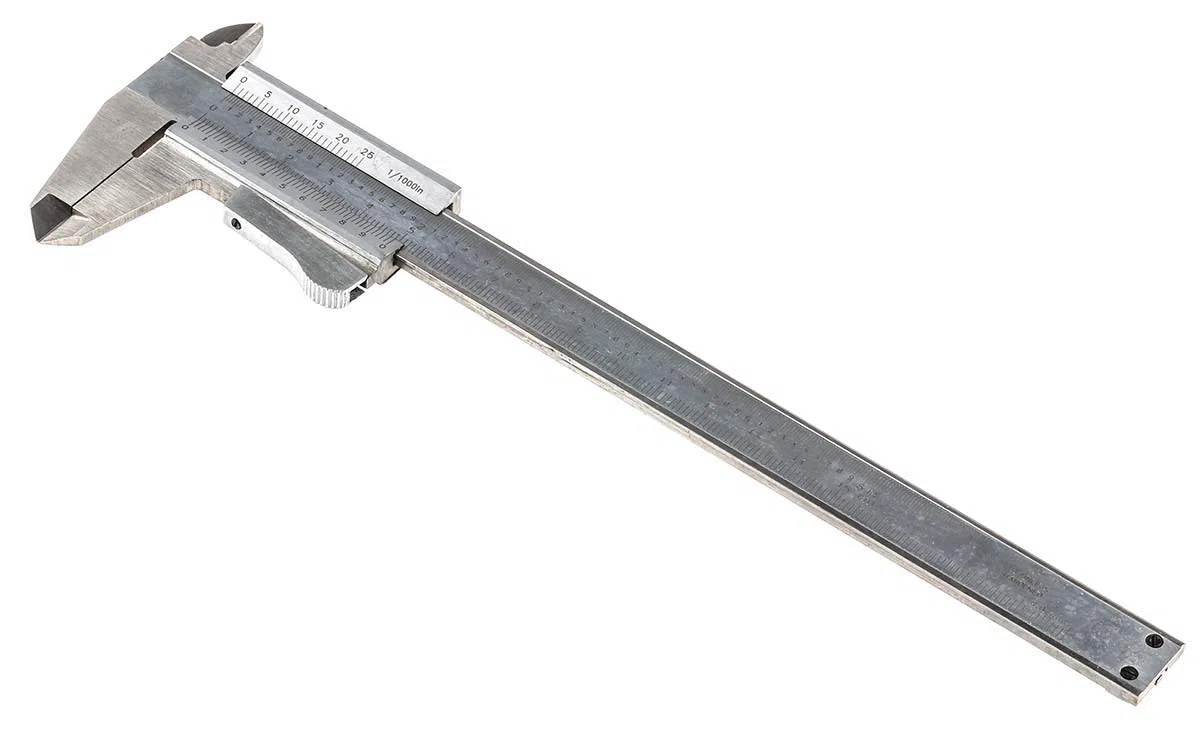 RS PRO Messschieber Analog metrisch & zöllig 6Zoll / ±0,001 Zoll, DKD/DAkkS-kalibriert