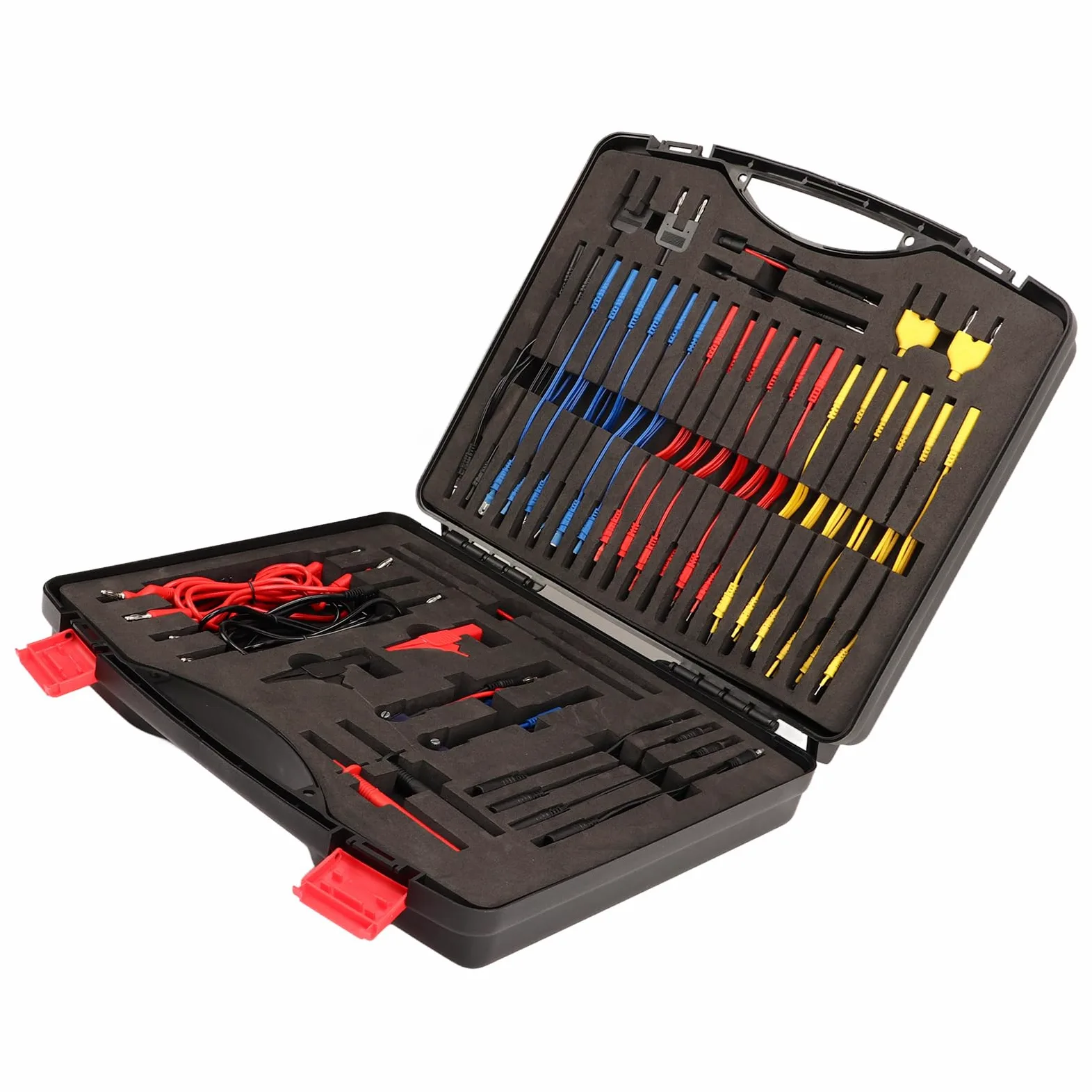 92-teiliges Multimeter-Messleitungs-Set, multifunktionales elektrisches Relais-Tester-Sonden-Set für 12 V-24 V-Fahrzeuge